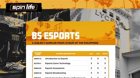 bachelor e-sport|BS Esports 2023: How to Enroll .